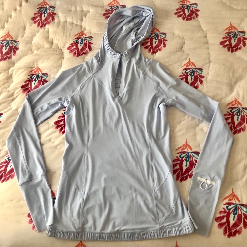 Lululemon Light Blue Hoodie